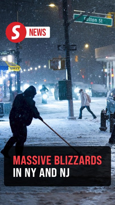 Winter storm batters New York and New Jersey, over 1,600 flights cancelled