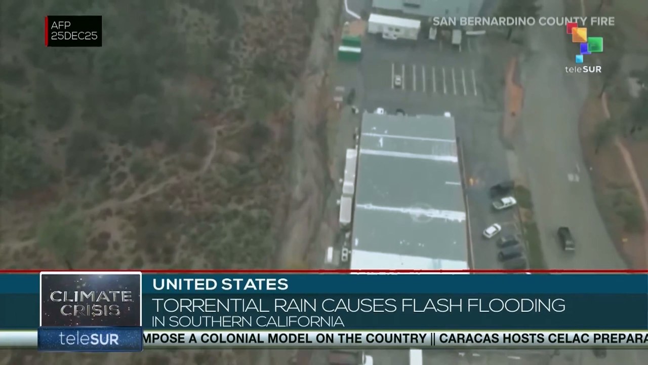 United States: Torrential rain causes flash flooding in Southern California