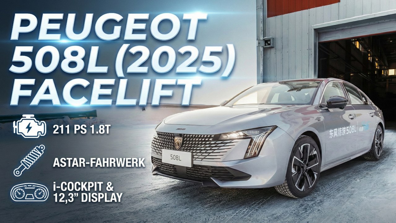 Peugeot 508L 2025 im Check: Mittelklasse mit sportlicher Optik