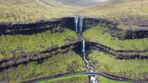 Flying over Faroe Islands_ 1 HOUR of Nature Scenery with Ambient Music (4K UHD Drone Film)