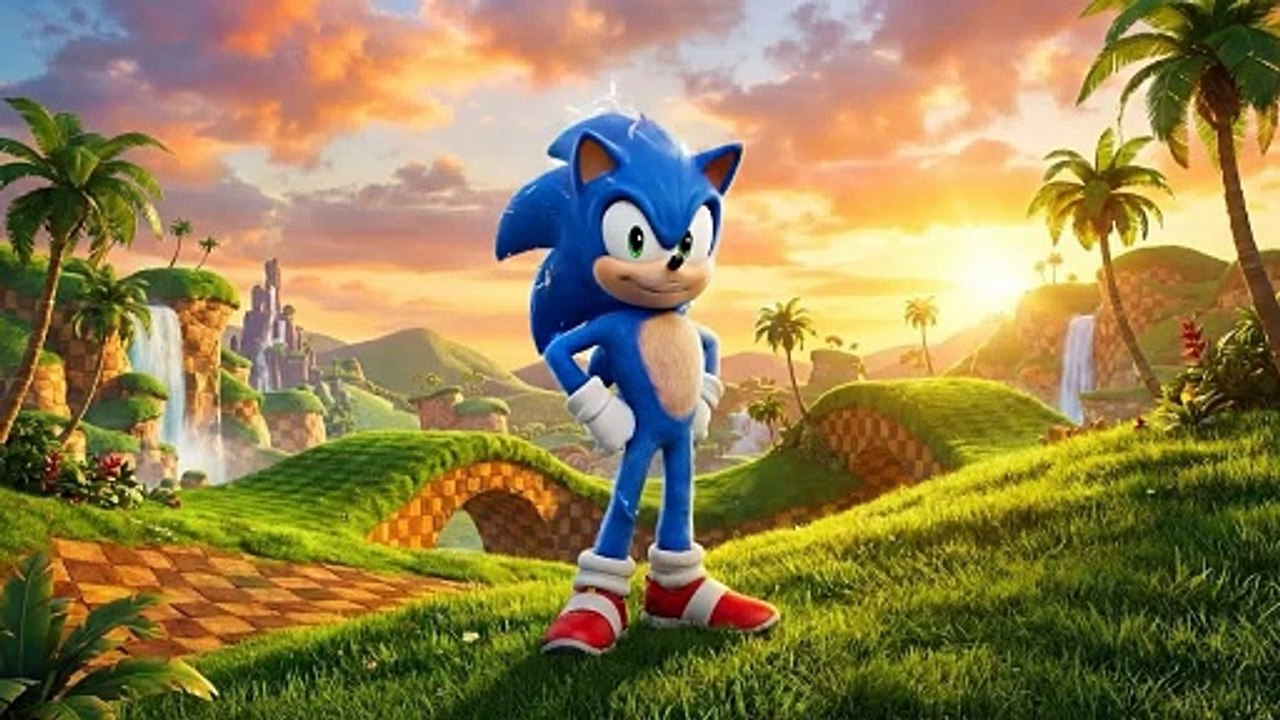“Zap’s Sonic-Style SPEED Chase ⚡ | 3-Minute Animated Adventure”