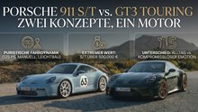 Porsche 911 GT3 Touring trifft 911 S/T: Alltag gegen Emotion?