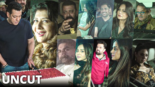 UNCUT Salman Khan's 60th Birthday Party: MS Dhoni, Sanjay Dutt, Sangeeta Bijlani, Rakul Preet, Arbaaz Khan, Aayush Sharma & More