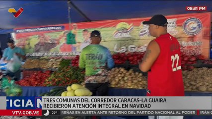 Comunas del corredor Caracas-La Guaira reciben atención integral y de salud en Navidad