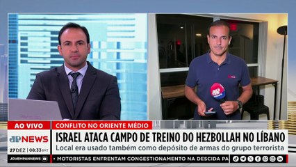 Israel bombardeia campo de treinamento do Hezbollah no Líbano