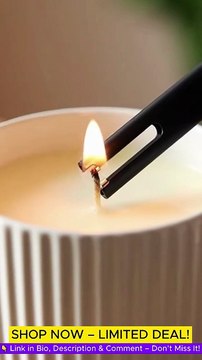 MEIRUBY Electric Candle Lighter Rechargeable • Flameless • Windproof | Best Gift Idea 2025
