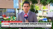 Abin pede que Alexandre Ramagem devolva R$10 mil