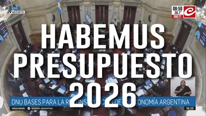 Argentina vuelve a tener Presupuesto aprobado después de tres años