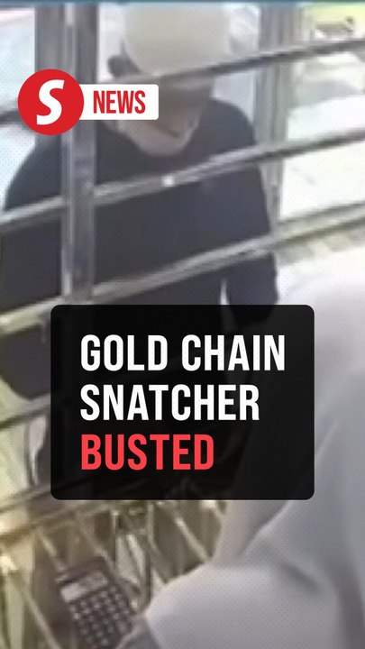 Chain reaction: Would-be thief foiled by quick customer