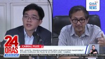 Leviste denies forcibly obtaining “Cabral files” | 24 Oras Weekend