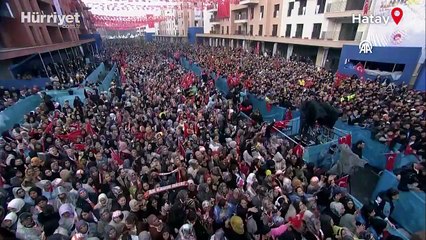 Hatay’da 455 bininci deprem konutunun teslim töreninde Hatay’ın inşa süreciyle ilgili bir video yayınlandı