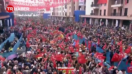 Asrın inşa seferberliğinde tarihi gün' Cumhurbaşkanı Erdoğan: Deprem turistleri ortada biz buradayız