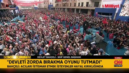 Bahçeli: Günümüzün Süleyman'ı Sayın Erdoğan, Sinan'ı ise Sayın Kurum'dur