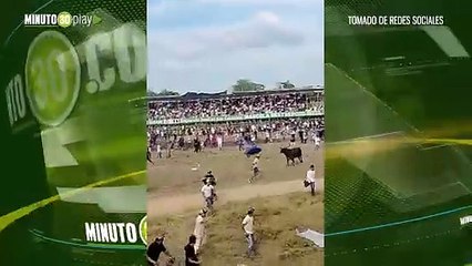 Corralejas en Caucasia arrancan con caos  pelea masiva dejó varios heridos