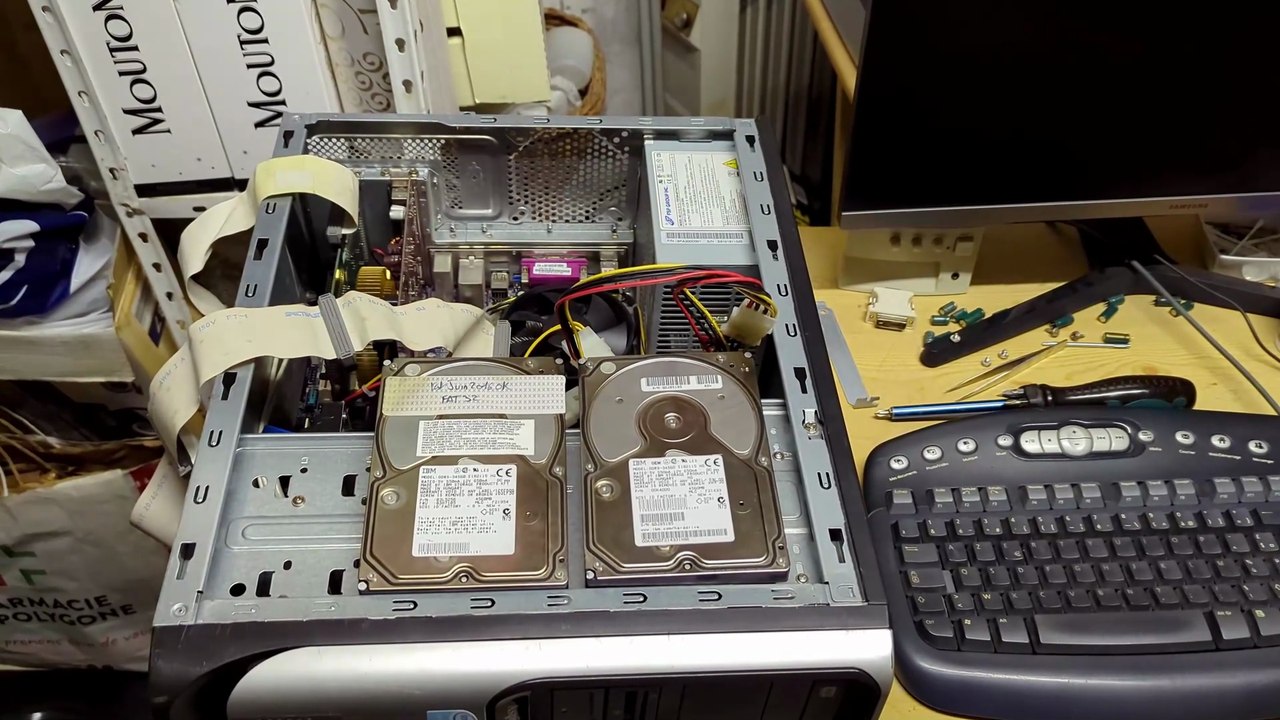 Disque dur SCSI Start Unit Request Failed