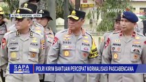 Aceh Tamiang Rusak Parah Akibat Banjir Bandang, Polri PastikanBantuan Percepat Normalisasi