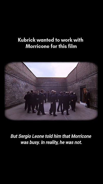 Stanley Kubrick once asked Ennio Morricone to compose the score for A Clockwork Orange