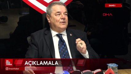 Samsunspor Başkan Vekili Bilen açıklamalarda bulundu