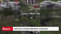 Esenyurt'ta otobüs şarampole yuvarlandı; ölü ve yaralılar var