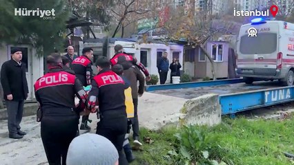 Esenyurt'ta servis midibüsü devrildi!