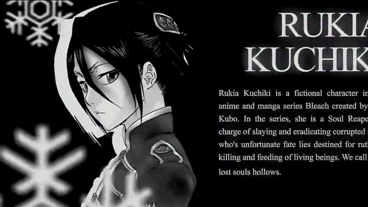 The Ice Queen ❄️ RUKIA KUCHIKI  | Monochrome Aesthetic Edit [Bleach]