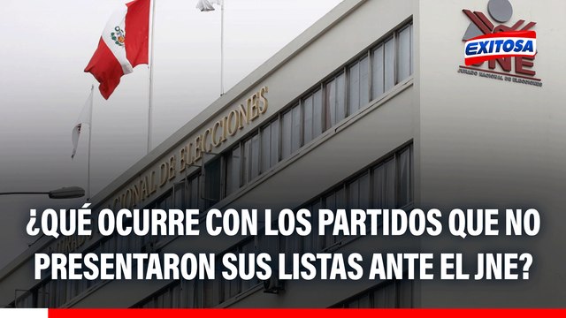 Elecciones 2026: ¿Qué sucede con los partidos que no completaron la inscripción de sus listas?