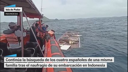 Continúan las labores de búsqueda de los cuatro españoles