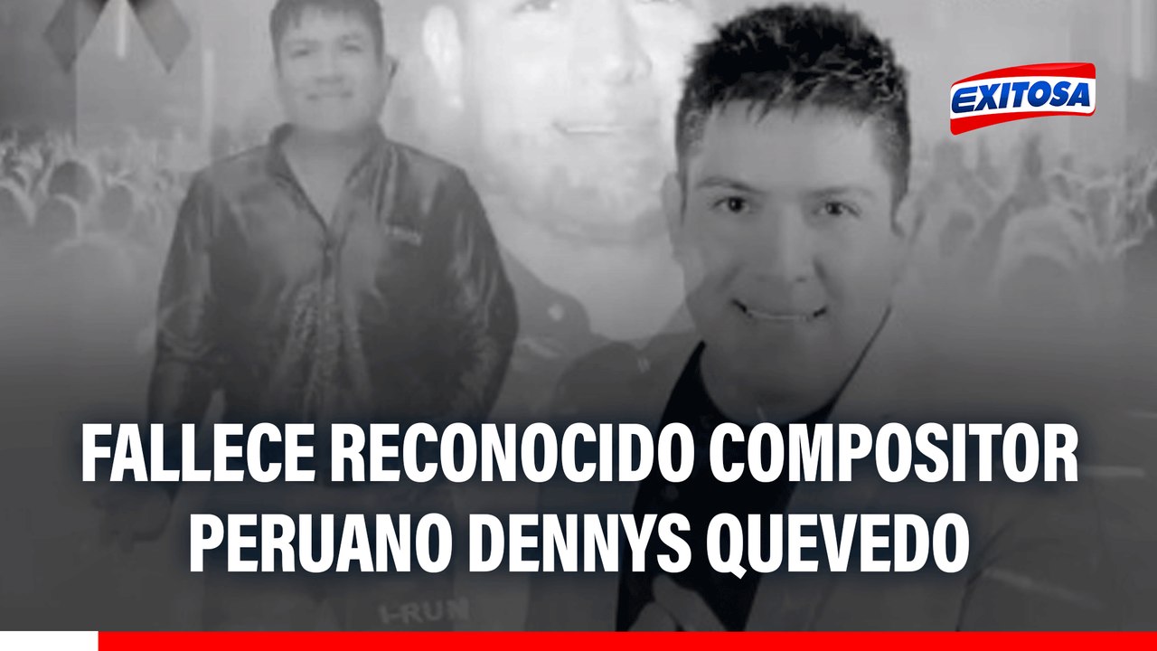 Fallece reconocido compositor peruano Dennys Quevedo