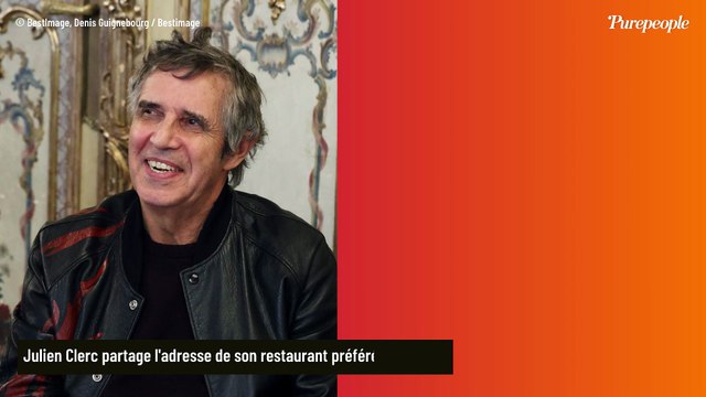 Le signe des grandes maisons : Julien Clerc présente son restaurant préféré aux prix accessibles, tout près d'un monument historique à Paris