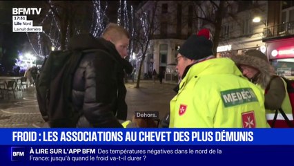 Grand froid qui touche la France: les associations au chevet des plus démunis