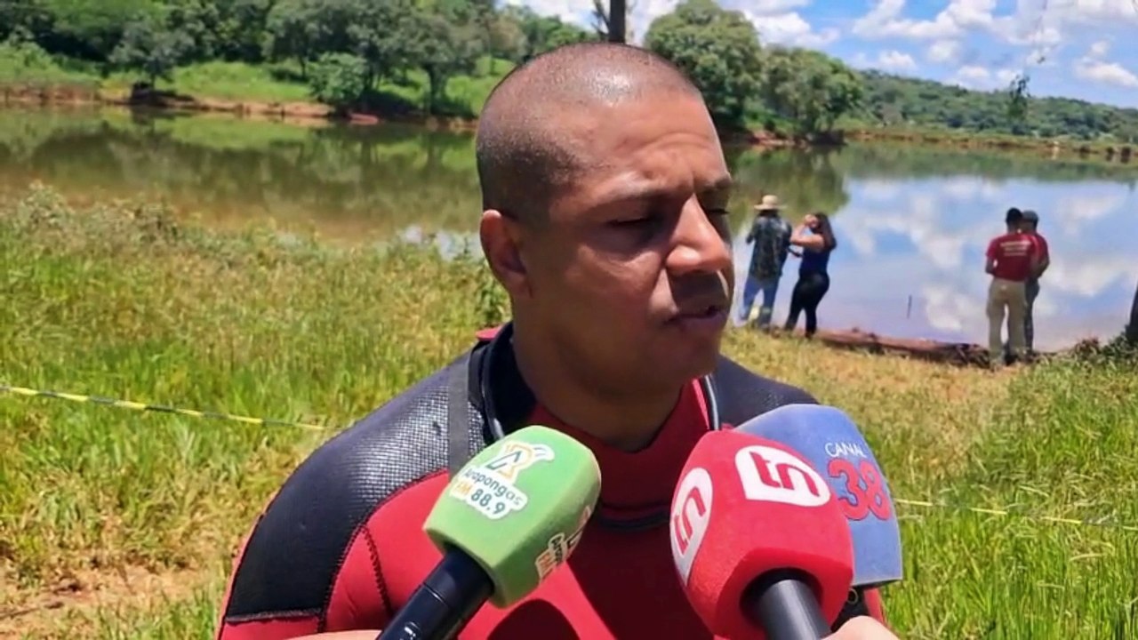 "Afundou bem no meio", diz bombeiro sobre afogamento no Schmidt