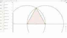 Triângulo Equilátero no GeoGebra? (SpeedArt)