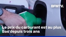 Le prix du carburant est au plus bas depuis trois ans … Mais ça ne va pas durer