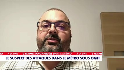 Fabien Bogais revient sur l'attaque dans le métro par un individu sous OQTF