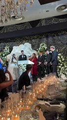 Samet Akaydin’ın nikahında futbolcu dostları şahitlik yaptı