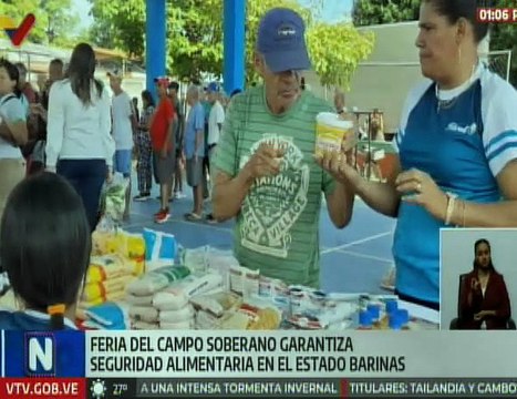 Familias de Barinas y Bolívar fueron beneficiados con la Feria del Campo Soberano a precios solidarios