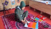 Armless Pakistani painter creates stunning works with her toes