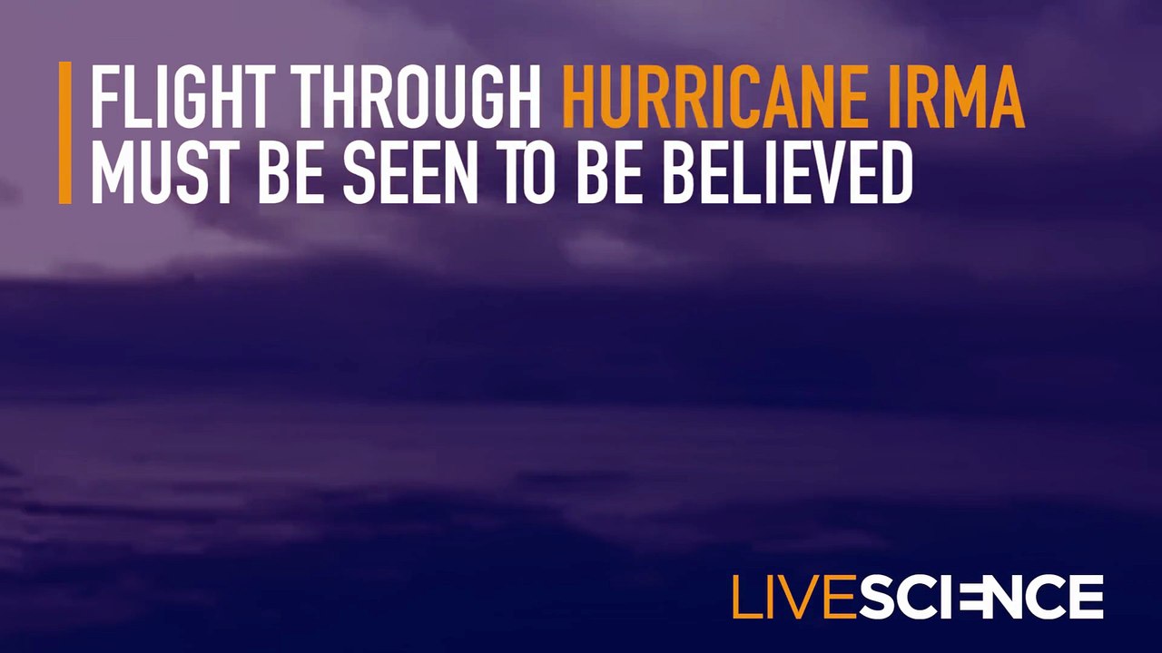 Flight Through Hurricane Irma Must Be Seen To Be Believed