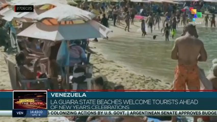 Venezuela | La Guaira state beaches welcome tourists ahead of new year's celebrations