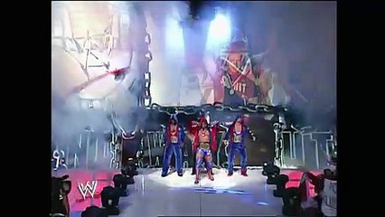 Brock Lesnar & Chris Beniot vs. Kurt Angle, Charlie Hass, & Shelton Benjamin - WWE No Way Out (02/23/03)