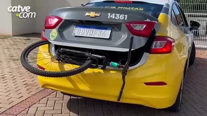 Dois homens são presos com bicicleta furtada no bairro Santa Cruz em Cascavel