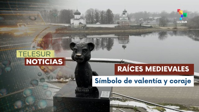 Ciudad rusa utiliza al leopardo de las nieves como símbolo cultural