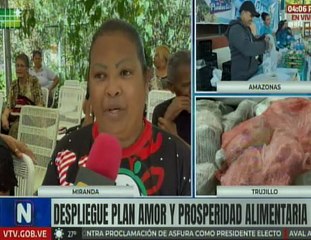 Familias del estado Miranda son favorecidas con la Feria del Campo Soberano