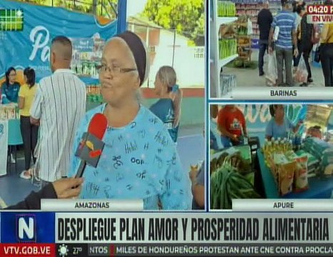 Amazonas | Feria del Campo Soberano favoreció a los habitantes de la Comuna Símbolos Patrios