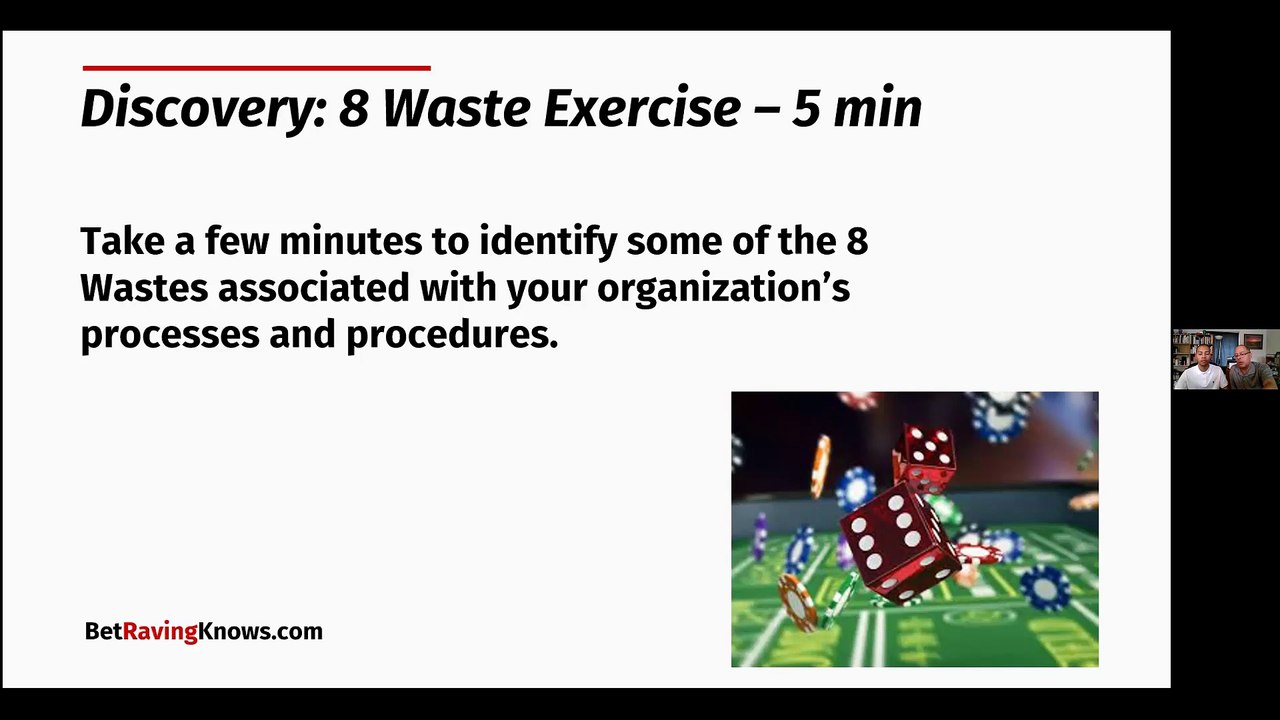 Lean Revisions & Raving Next Tribal Gaming & Hospitality Lean Operations Management