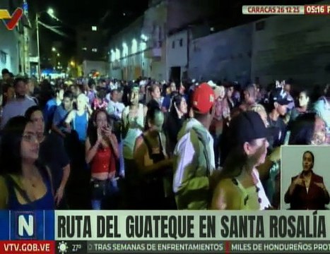 Habitantes de Santa Rosalía disfrutan de las navidades en la Ruta del Guateque