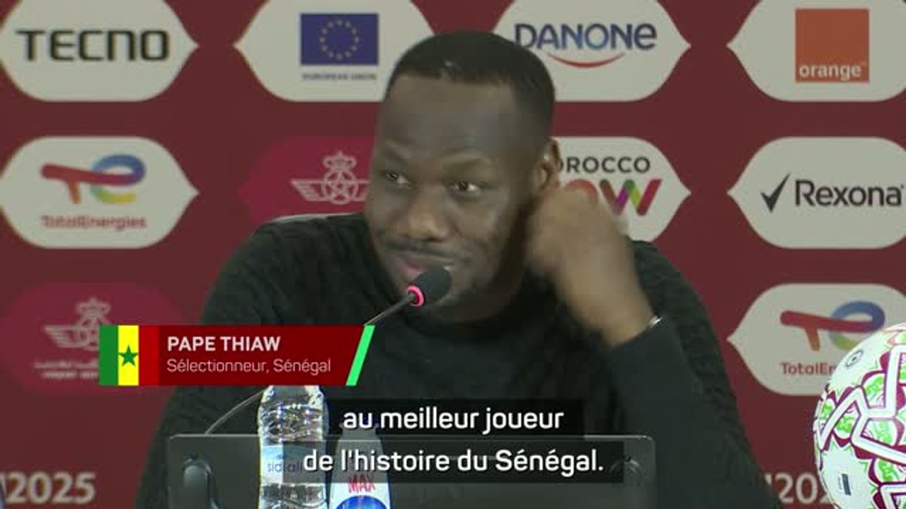 Sénégal - Thiaw : “Mané est le meilleur joueur...