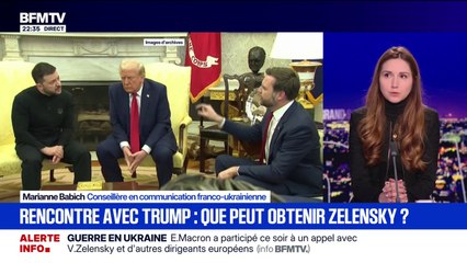 Rencontre entre Zelensky et Trump: "On voit bien que le président ukrainien fait des efforts pour arriver à une paix durable", déclare Marianne Babich, conseillère en communication franco-ukrainienne