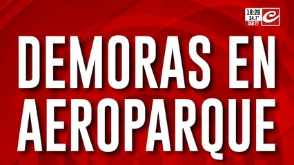 La ola de calor extremo provoca demoras y cancelaciones de vuelos en Aeroparque: