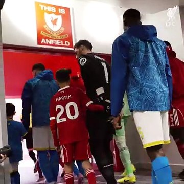 Filhos de Diogo Jota em Anfield